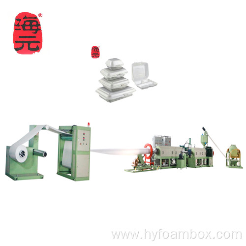 Polystyrene Styrofoam Foam Food Container Production Line